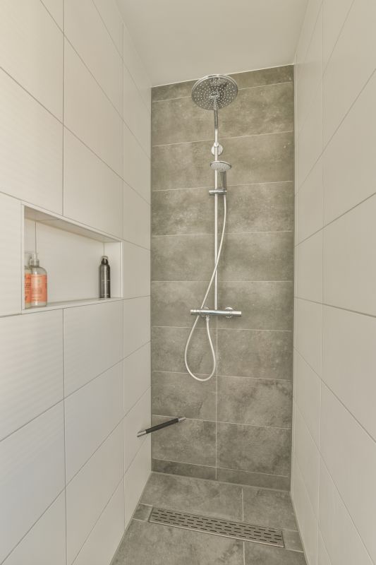 Tile-Design Shower Space