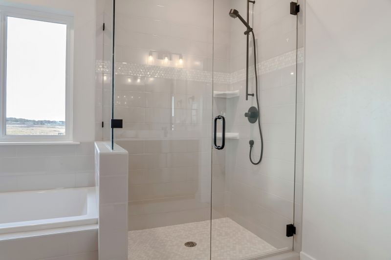 Luxury Shower with Frameless Glass